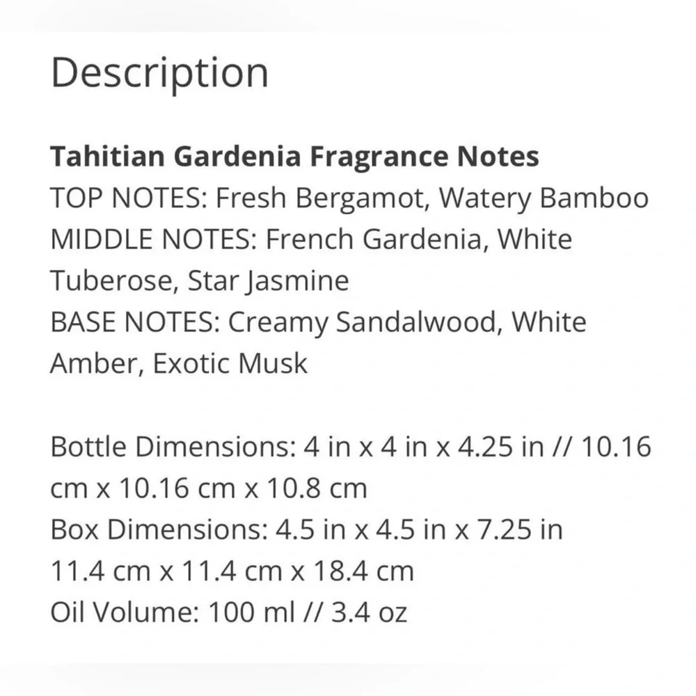 Zodax Illuminaria Porcelain Diffuser - Tahitian Gardenia Fragrance